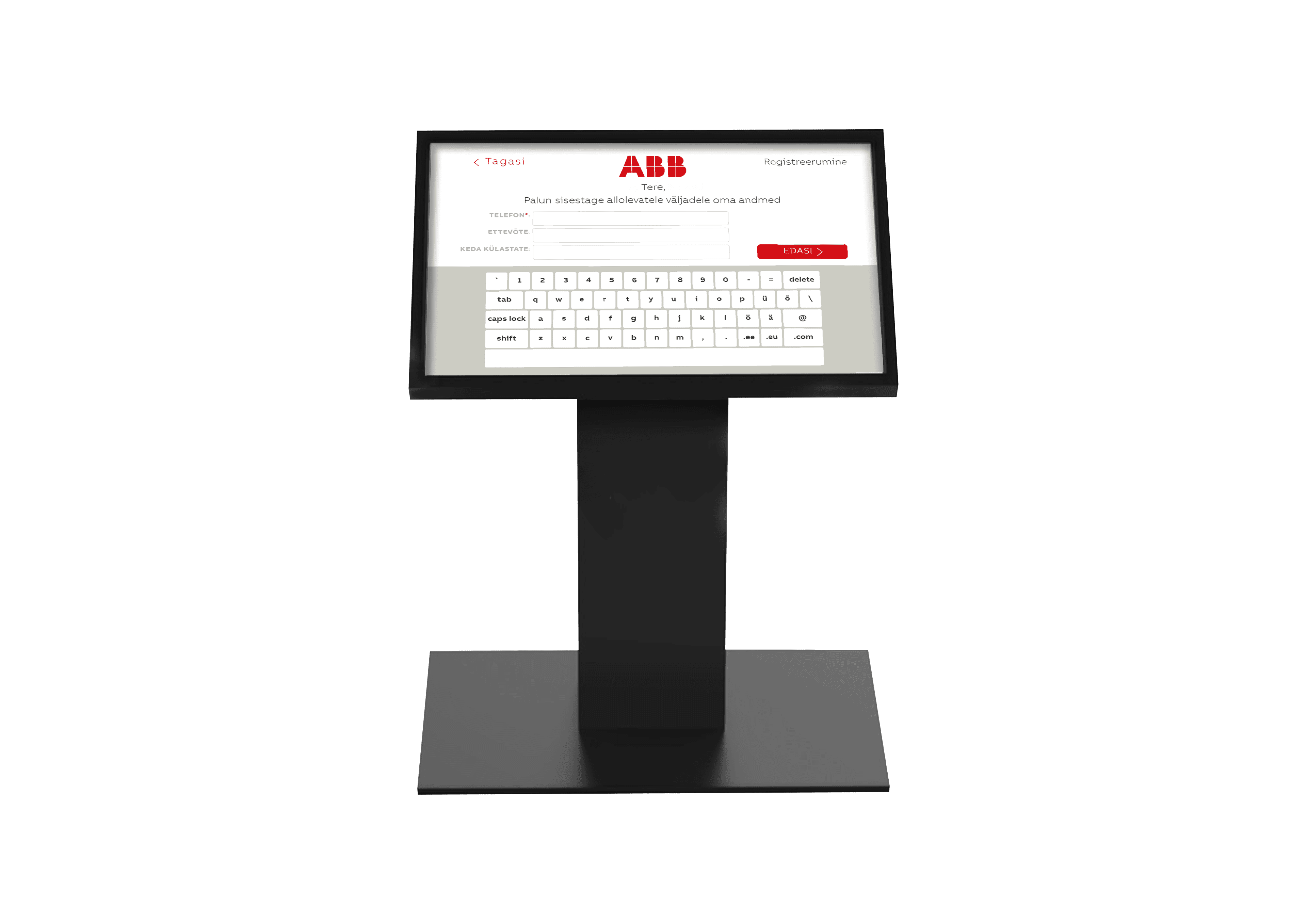 Iseteeninduslik külastajate registreerimine